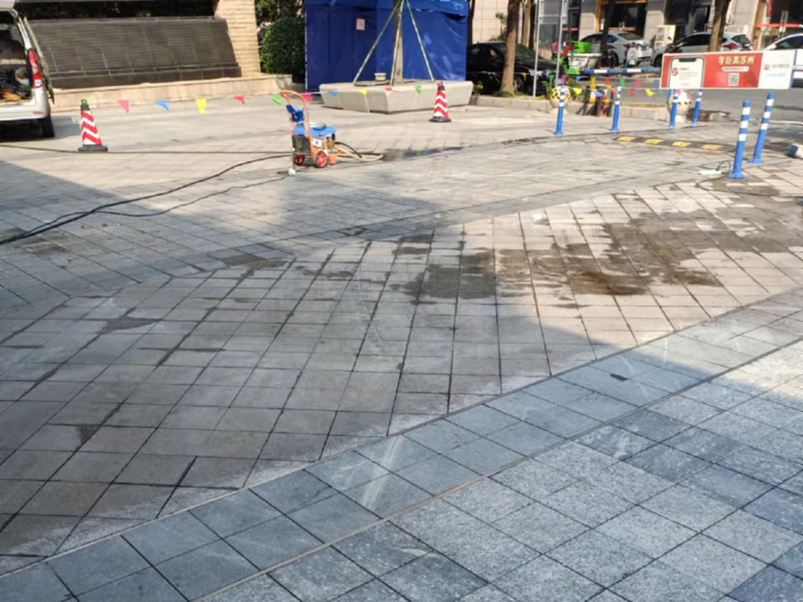 广场地面清洗